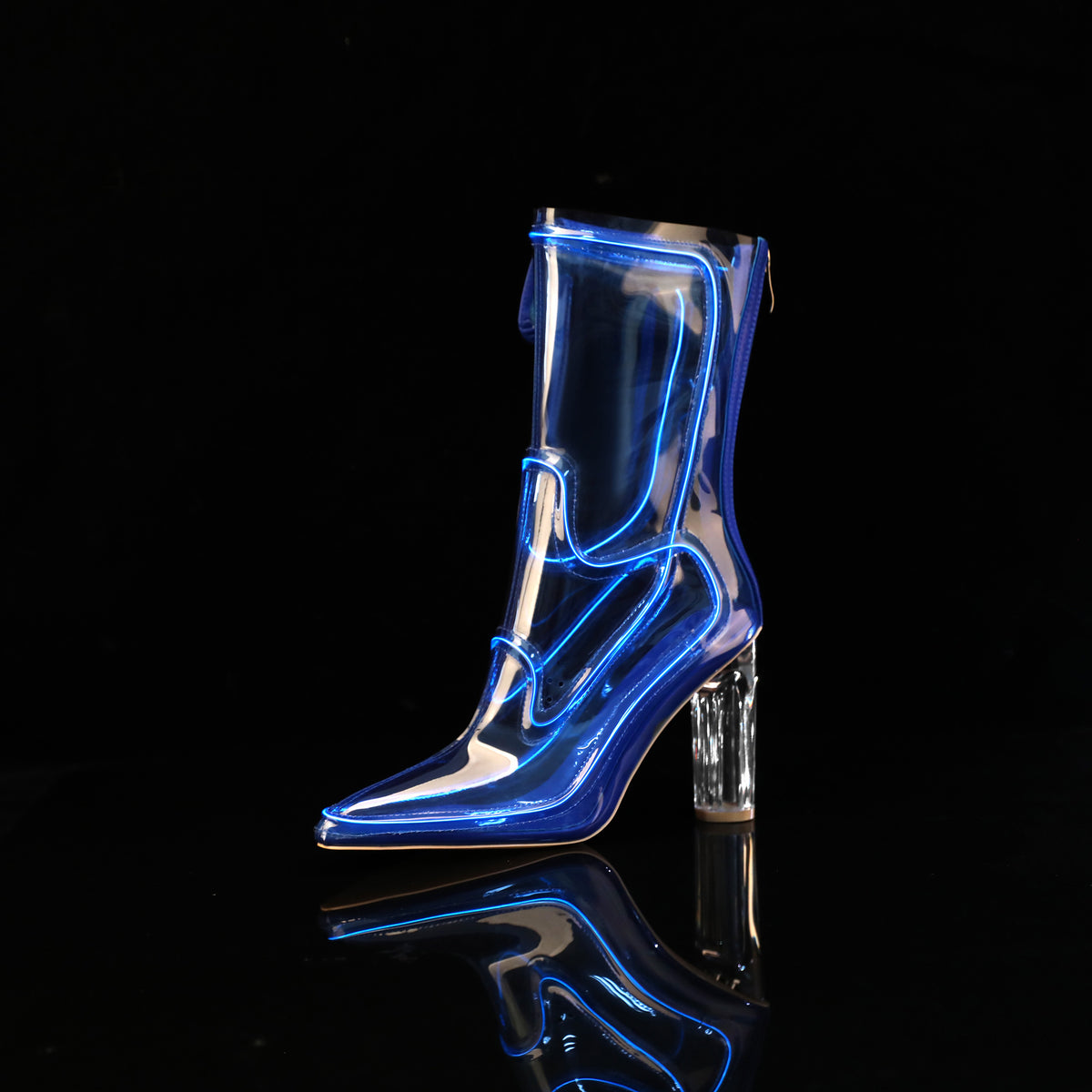 Glow LED boots