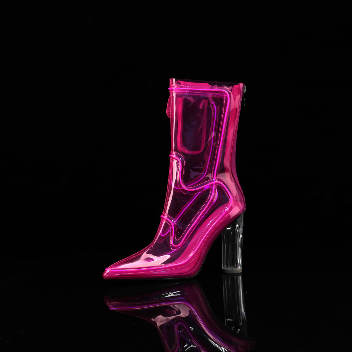 Glow LED boots