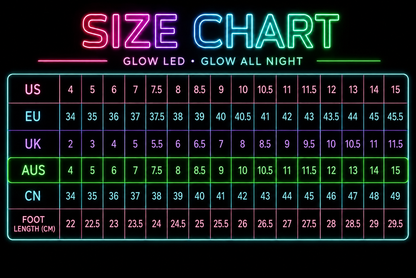 Glow LED boots